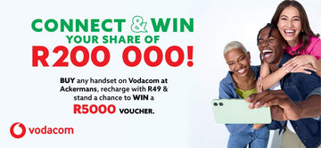 Win Your Share of R200 000 with Vodacom