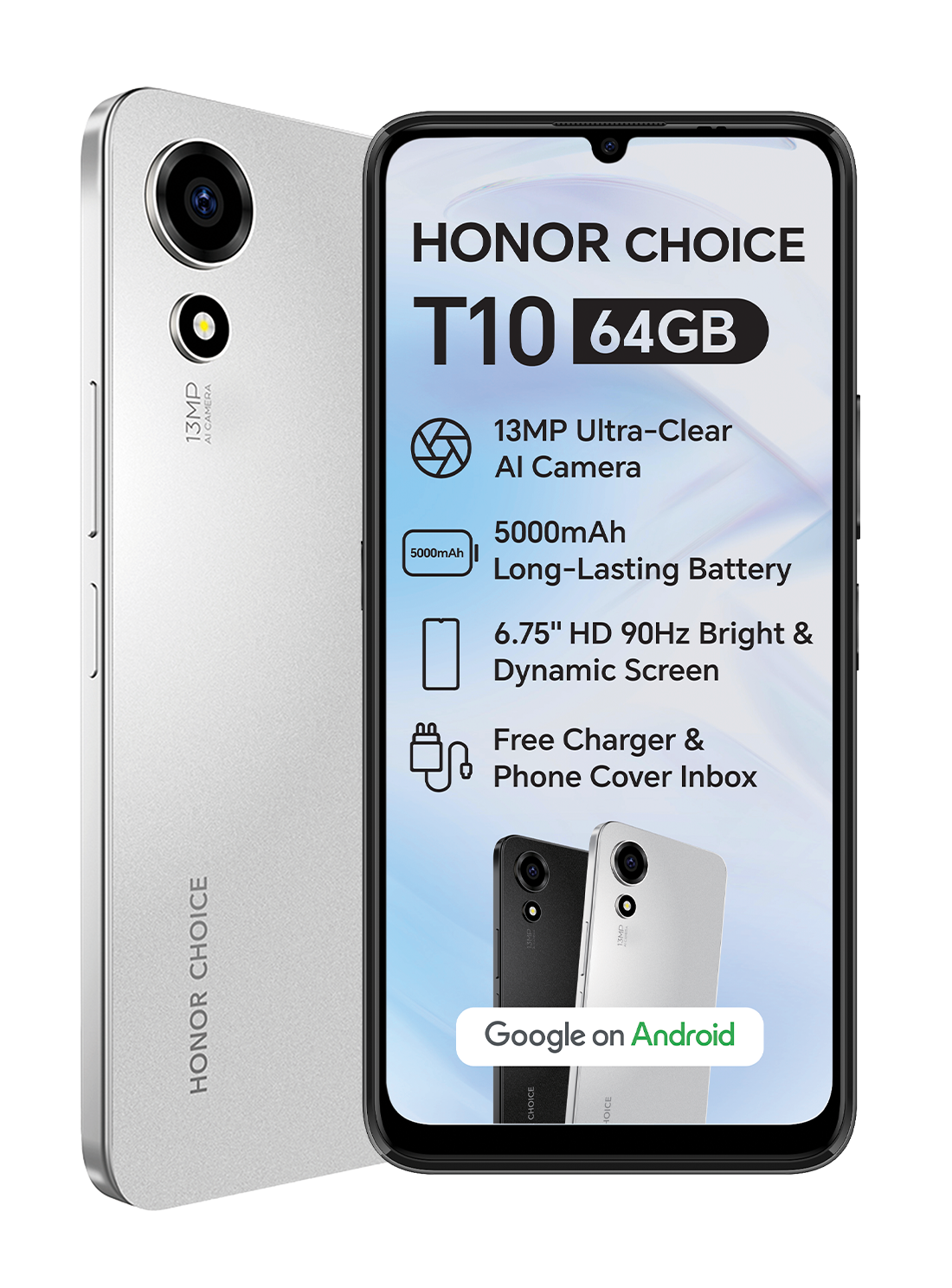 Honor Choice T10 Silver Telkom