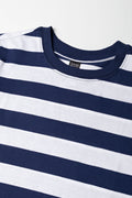 Navy Stripe Crew T-Shirt (1)