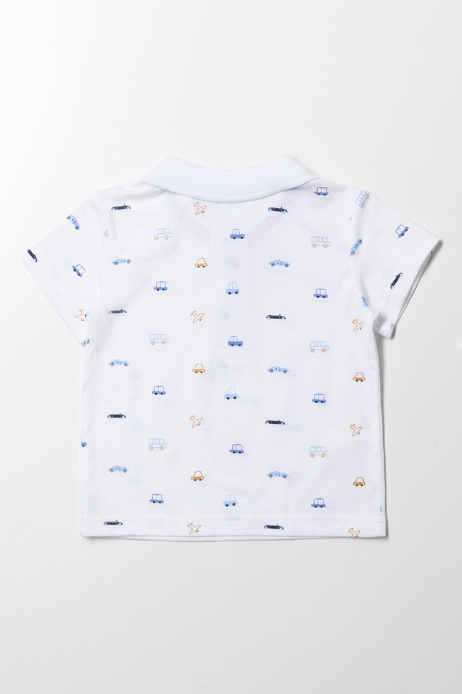 White Patterned Golfer (2)