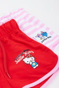 Hello Kitty Striped Shorts 2 Pack (1)