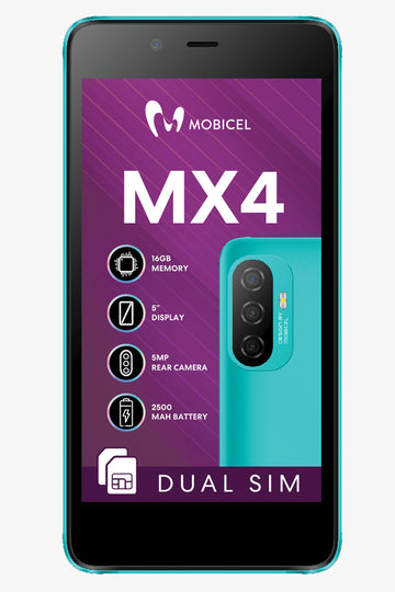 Mobicel Cell C Mobicel Mx4 5" 2/16Gb 5/2Mp Green
