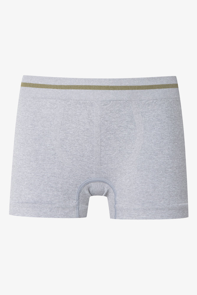 3 Pack Seam-Free Boxers Black, Green & Grey (3)