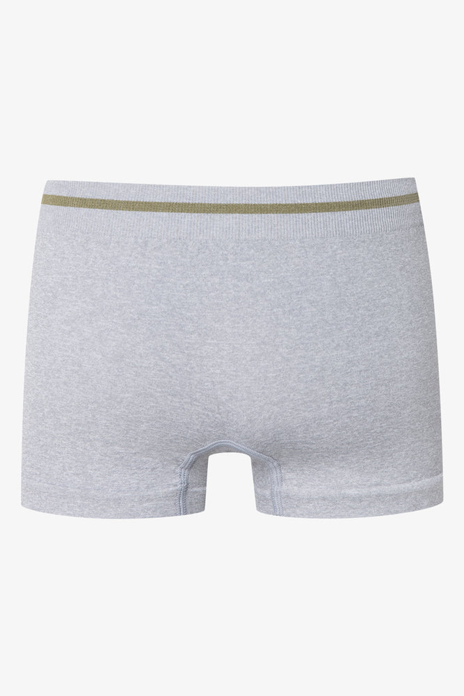3 Pack Seam-Free Boxers Black, Green & Grey (4)