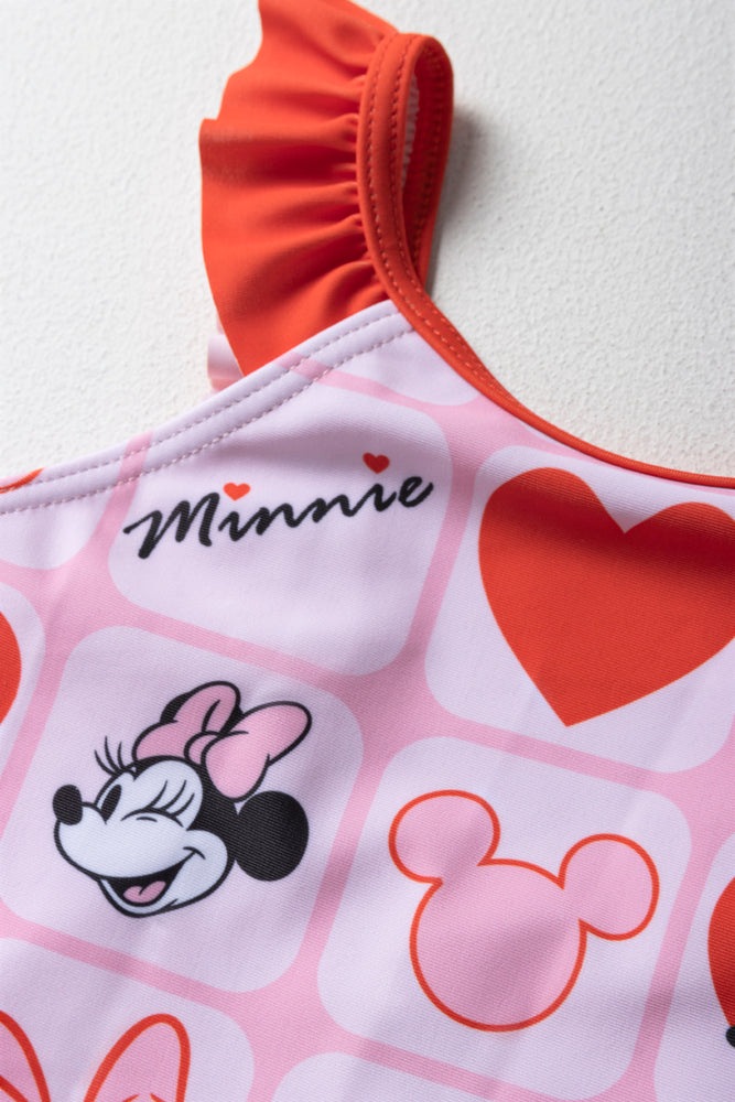 Minnie Mouse Tutu Swimsuit Red (1)