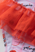 Minnie Mouse Tutu Swimsuit Red (2)