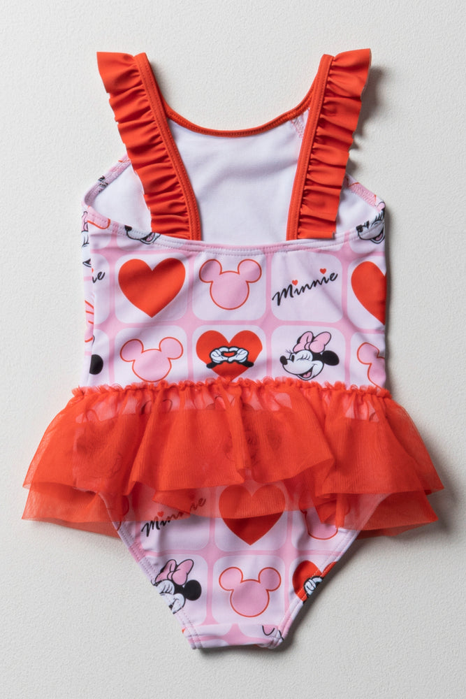 Minnie Mouse Tutu Swimsuit Red (3)