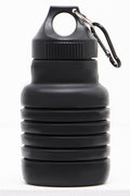 Foldable Silicone Bottle Black 550Ml (1)