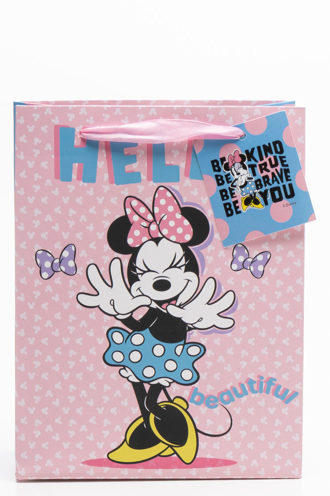Minnie Mouse Gift Bag Pink