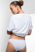 3 Pack Brazilian Panties Grey, Black & White (3)
