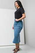 V-Neck Short Sleeve T-Shirt Black (1)