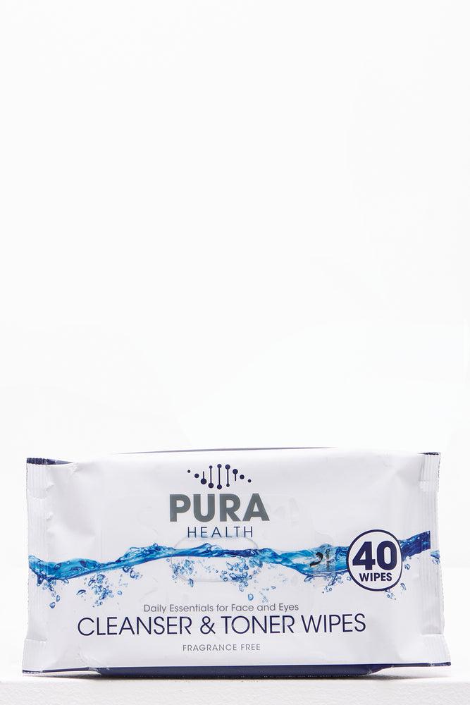 Pura Health Cleanser & Toner Wipes