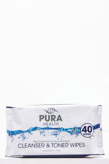 Pura Health Cleanser & Toner Wipes