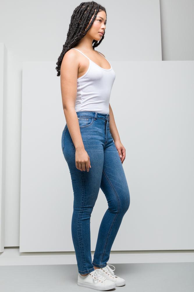 Adjustable Strap Cami White (1)