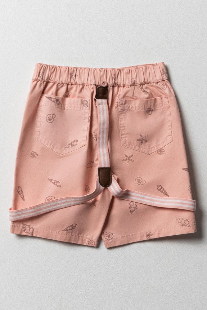 Chino Shorts With Braces Pink (3)