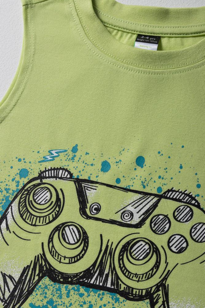 2 Pack Vest Gaming Lime (2)