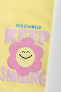 2 Pack SmileyWorld Cycling Shorts Yellow And Pink (2)