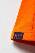 Sleeveless T-Shirt Orange (2)