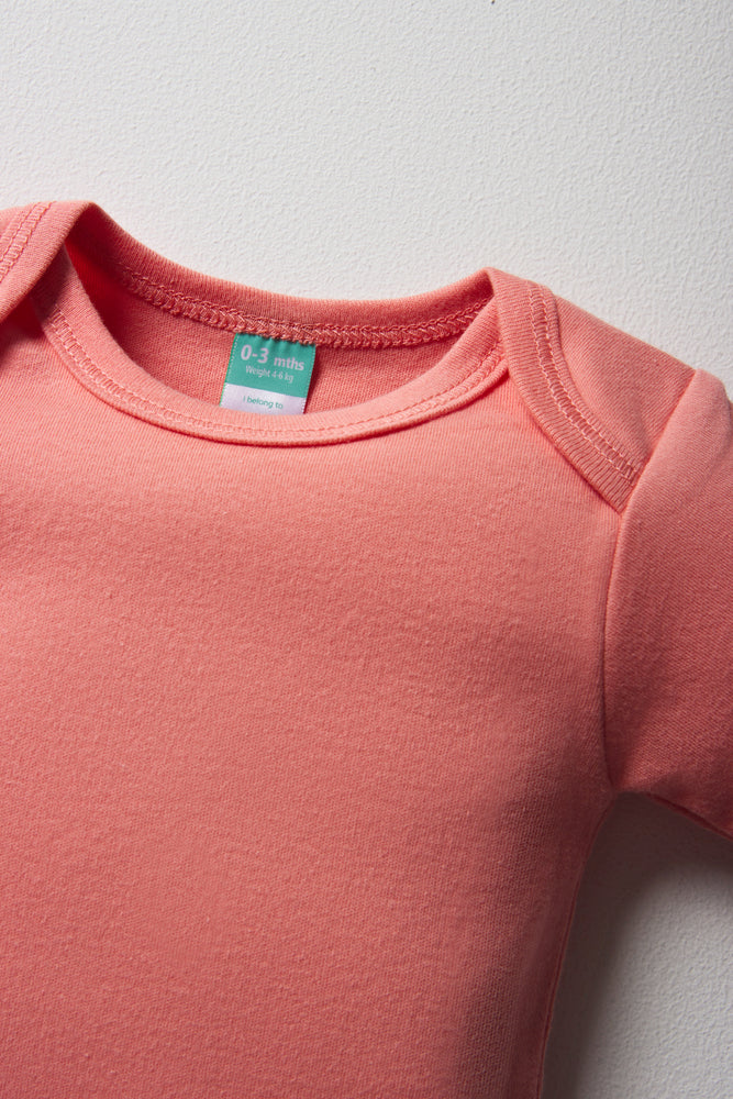 Short Sleeve Bodyvest Pink