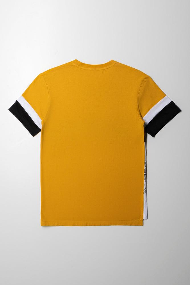 Player 01 Short Sleeve T-Shirt Yellow (2)