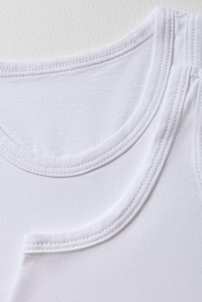 Pb 2 Pack Sleeveless Vests  White (1)