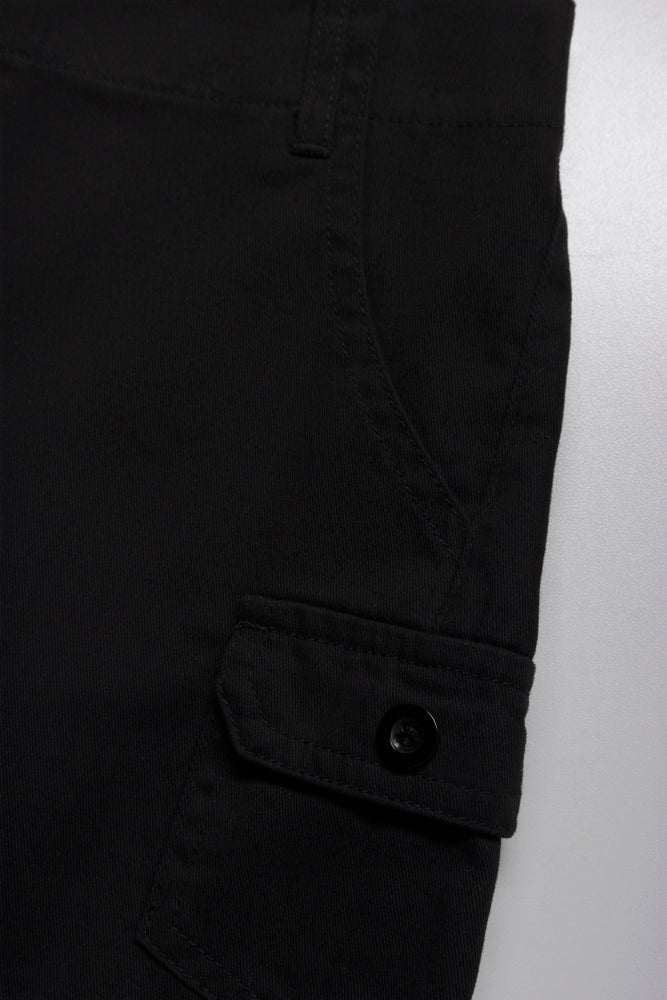 Cargo Shorts Black (1)