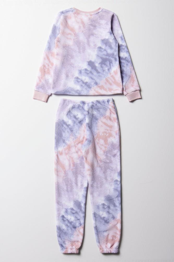 Snooze Long Sleeve Pyjamas Pink (3)