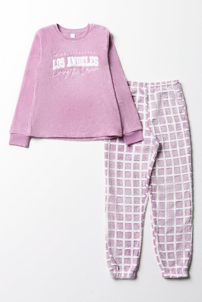 Los Angeles Pyjamas Purple