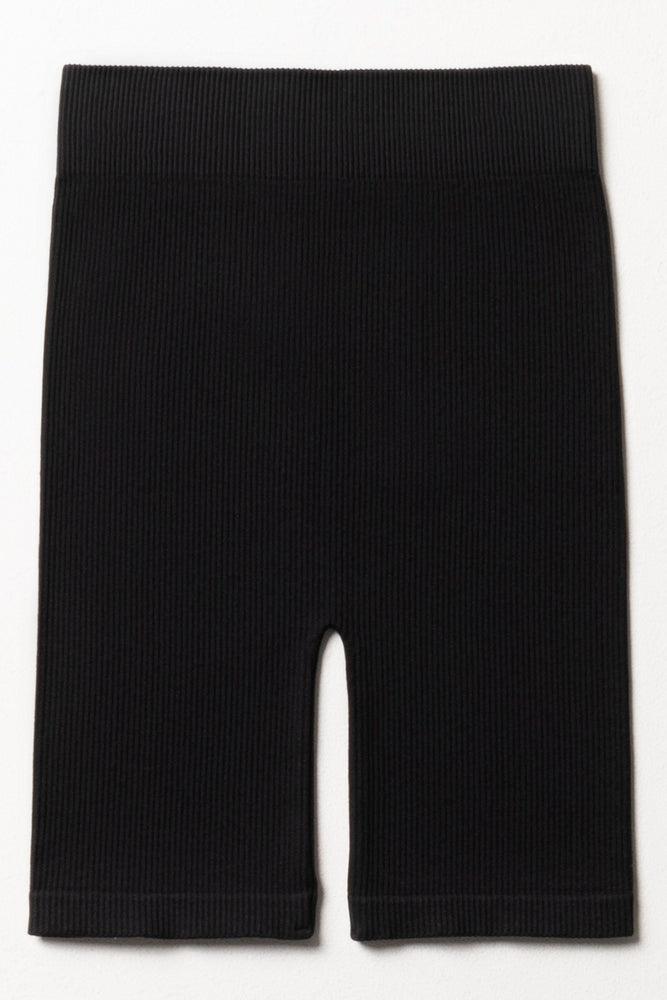 Seamless Cycle Shorts Black (2)