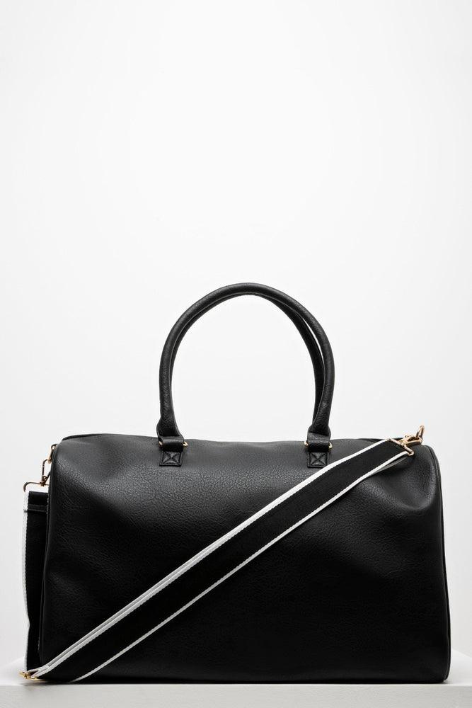 Black strappy bag on sale