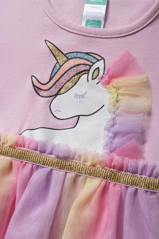 Unicorn Party Dress Pink Dresses Dungarees Ackermans