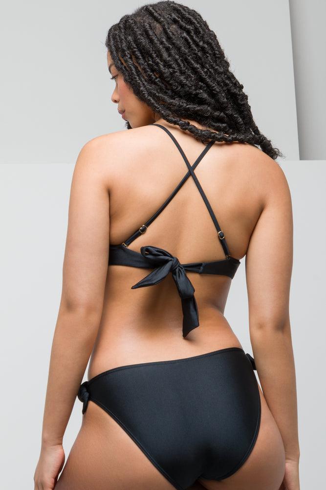 Bikini Bottom With Self Tie Black (2)