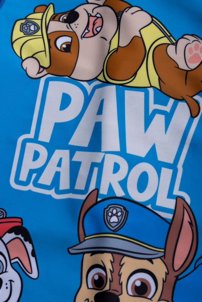 Paw Patrol Swimsuit & Hat Blue