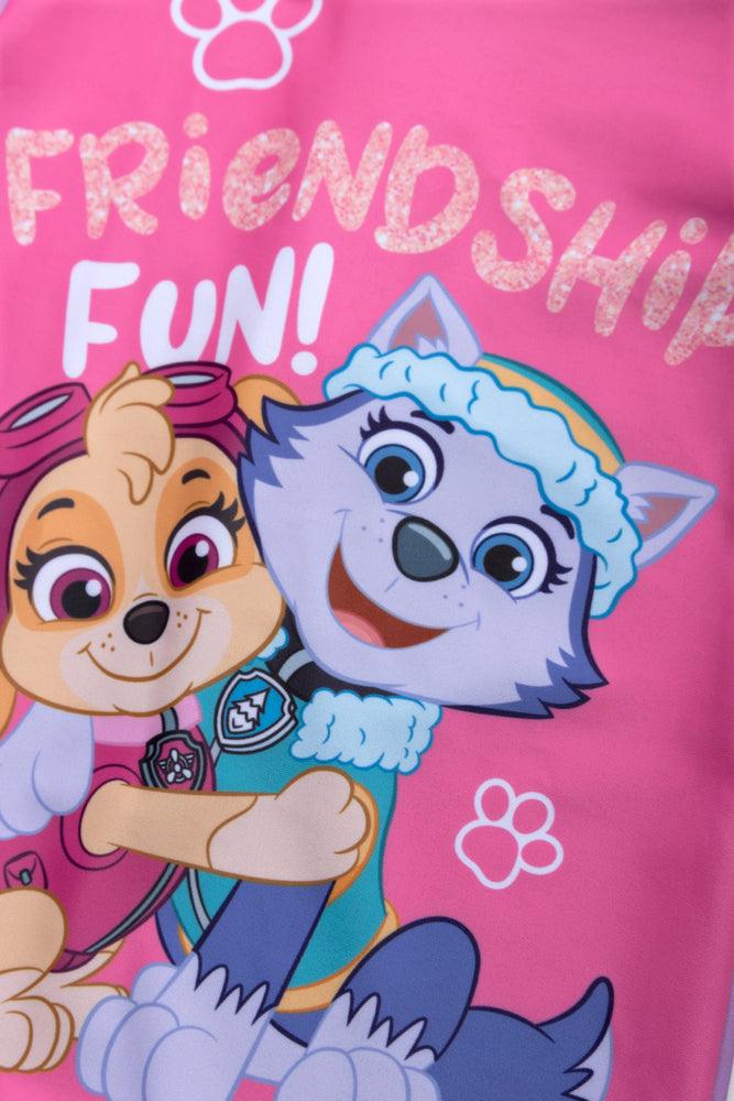 Paw Patrol Swim Suit With Hat Pink Swimwear Ackermans