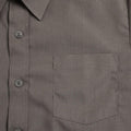 Unisex Primary School Long Sleeve Collar Shirt Grey Toughees (3)