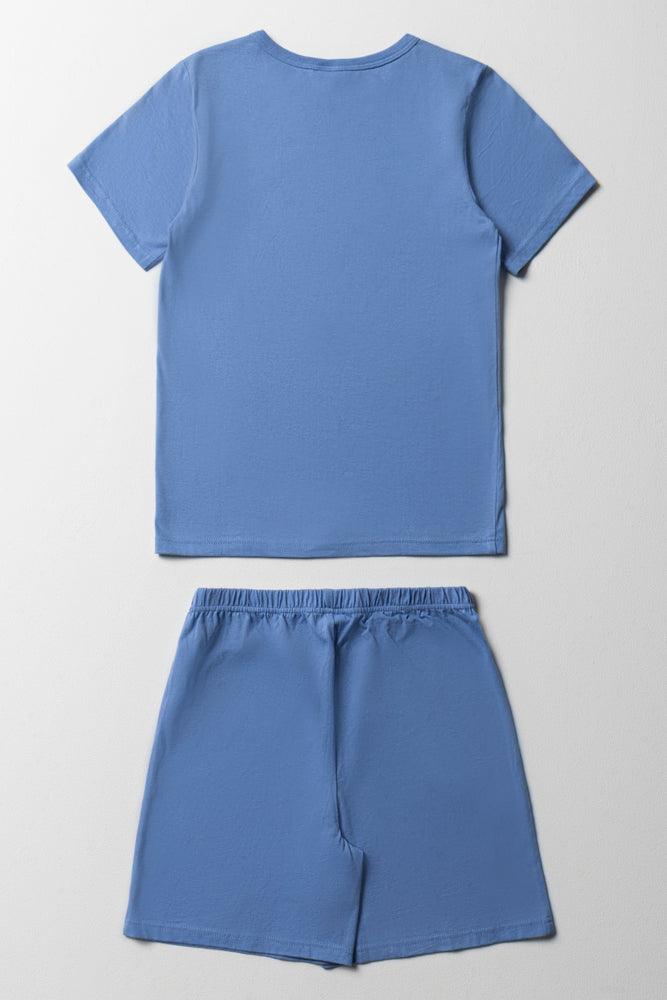 Graffiti Pyjamas Blue Ackermans
