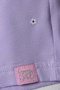 Ditsy Floral Shorts Purple (1)