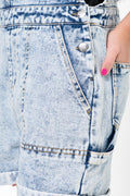 Denim Dungaree Light Blue (3)