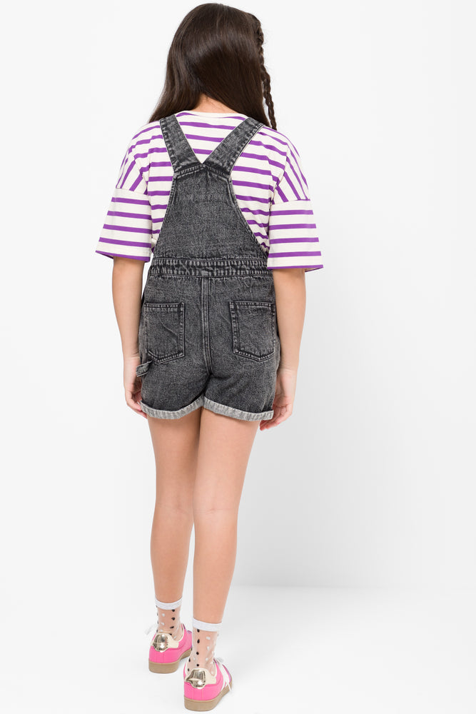 Short Dungaree Black (2)