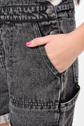 Short Dungaree Black (3)