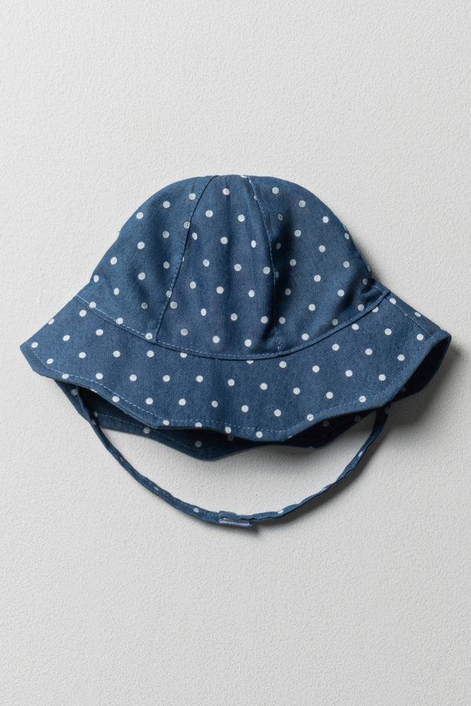 Denim Spot Hat Blue
