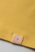 Short Sleeve T-Shirt Yellow (2)