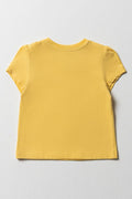 Short Sleeve T-Shirt Yellow (3)