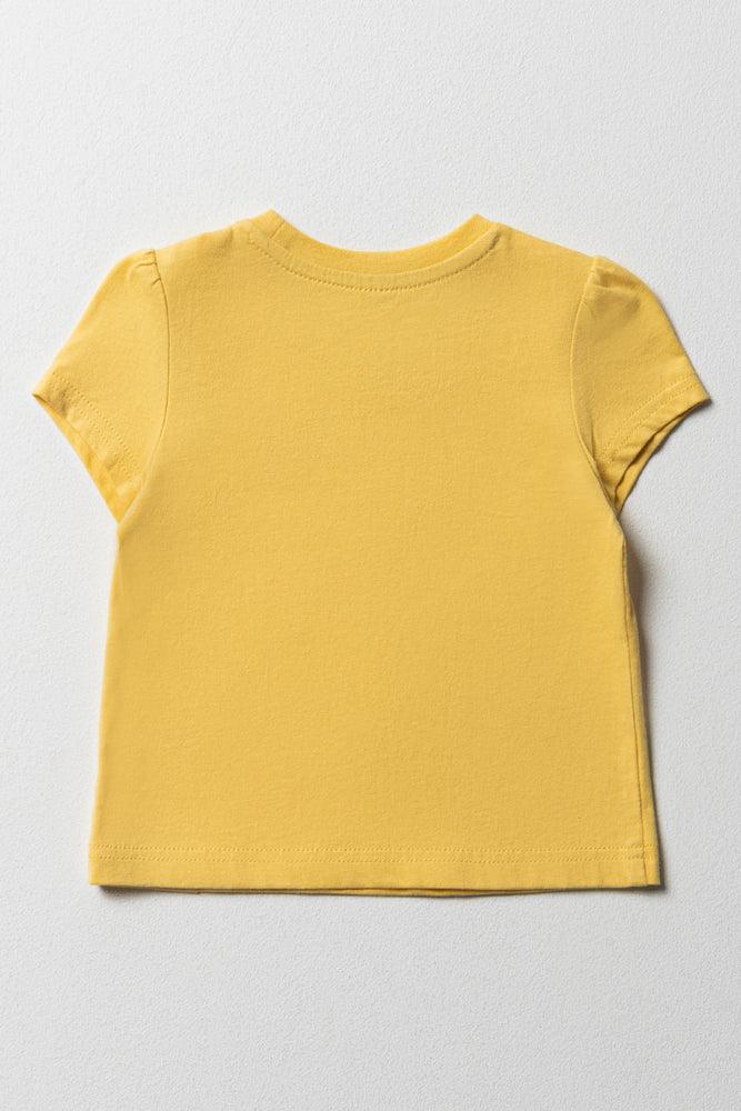 Short Sleeve T-Shirt Yellow (3)