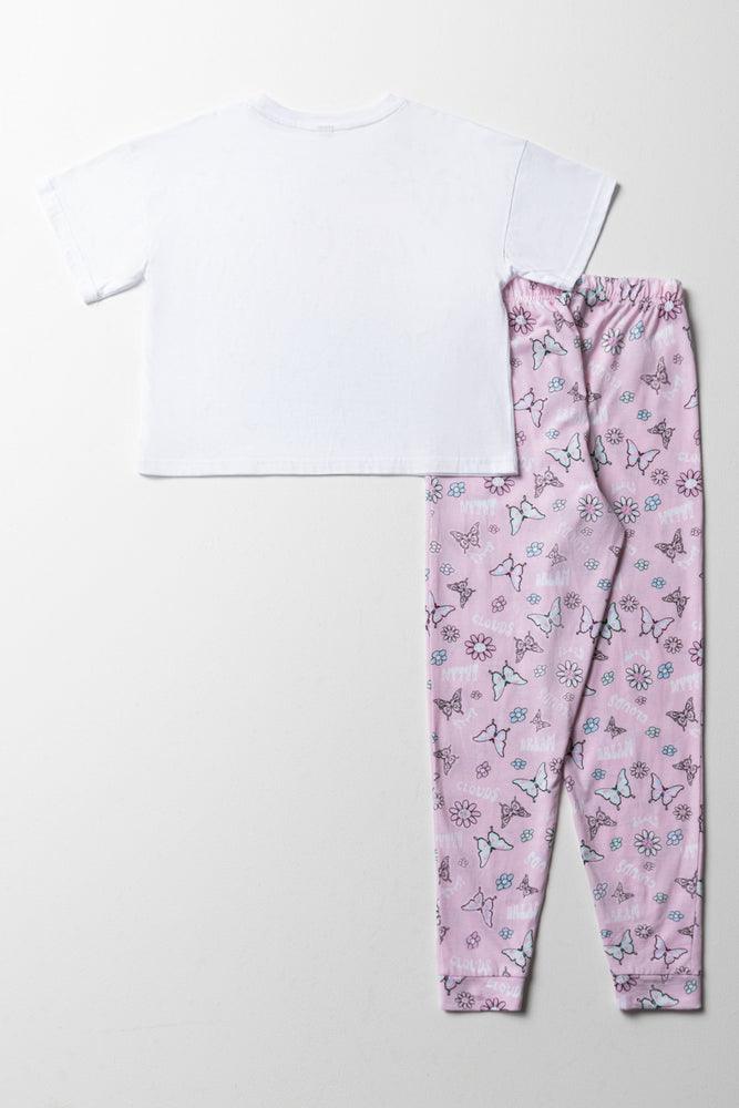 Pyjamas White Lilac Ackermans