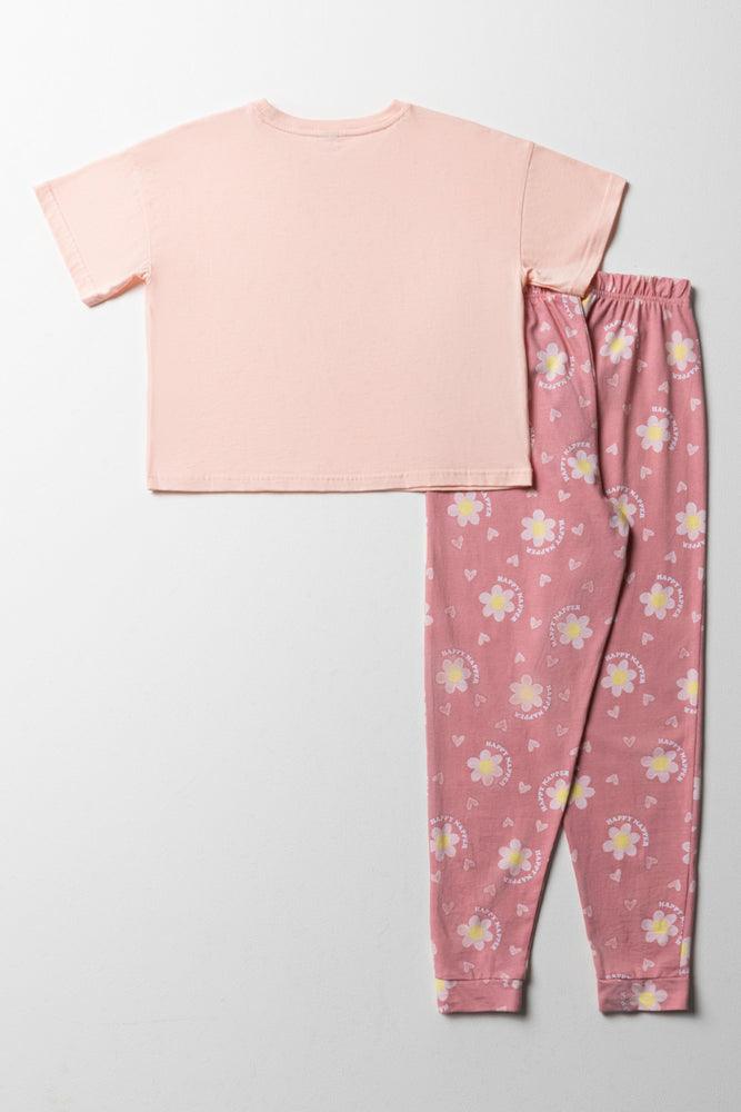 Peach pyjamas clearance