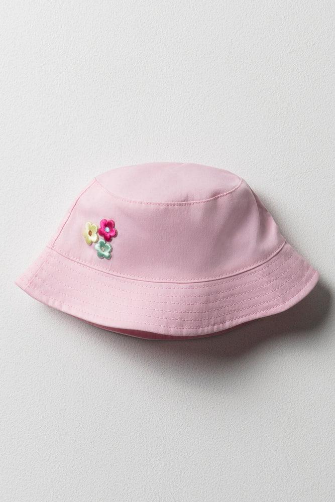 Flower Bucket Hat Pink