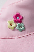 Flower Bucket Hat Pink (1)