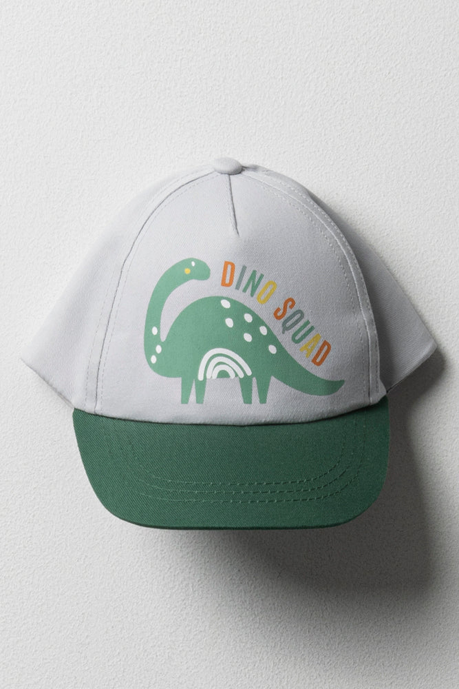 Dinosaur Peak Cap Grey & Green