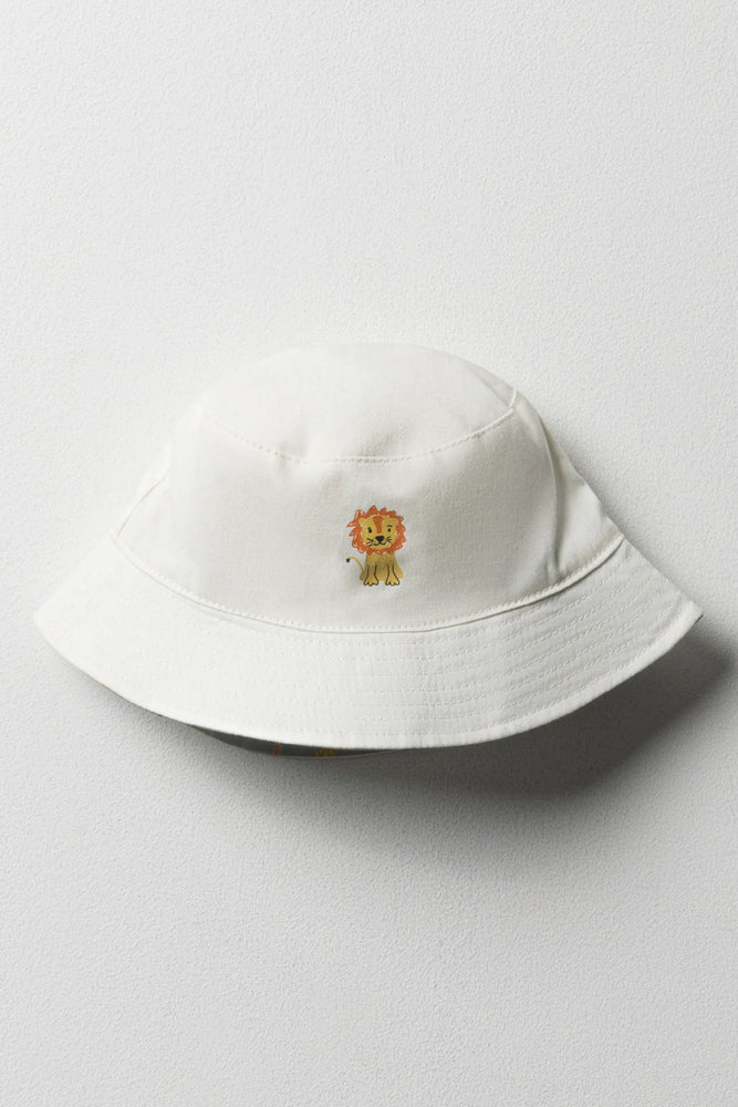 Lion Bucket Hat Cream